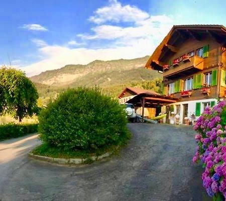 리시겐 Privatzimmer Am Thunersee 아파트 외부 사진