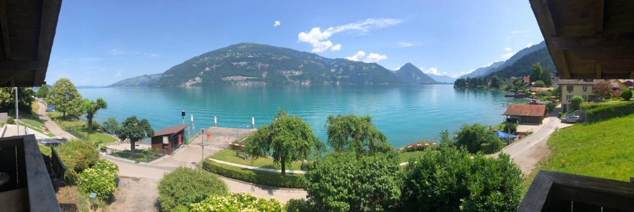 리시겐 Privatzimmer Am Thunersee 아파트 외부 사진